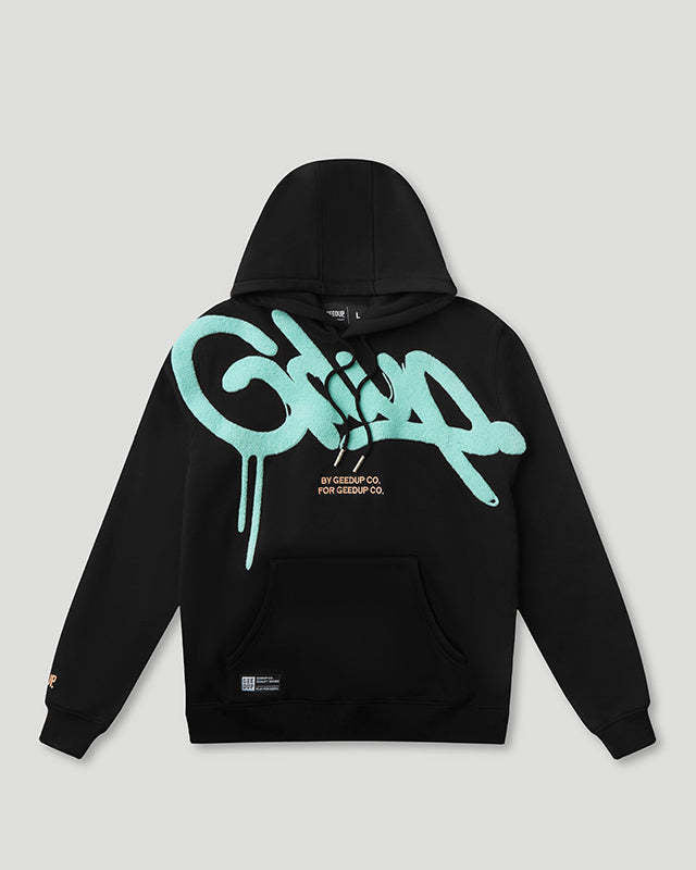 High Street Hip Hop Casual Loose Hoodie with Letter Embroidery for Men and Women  Fashion Brand
